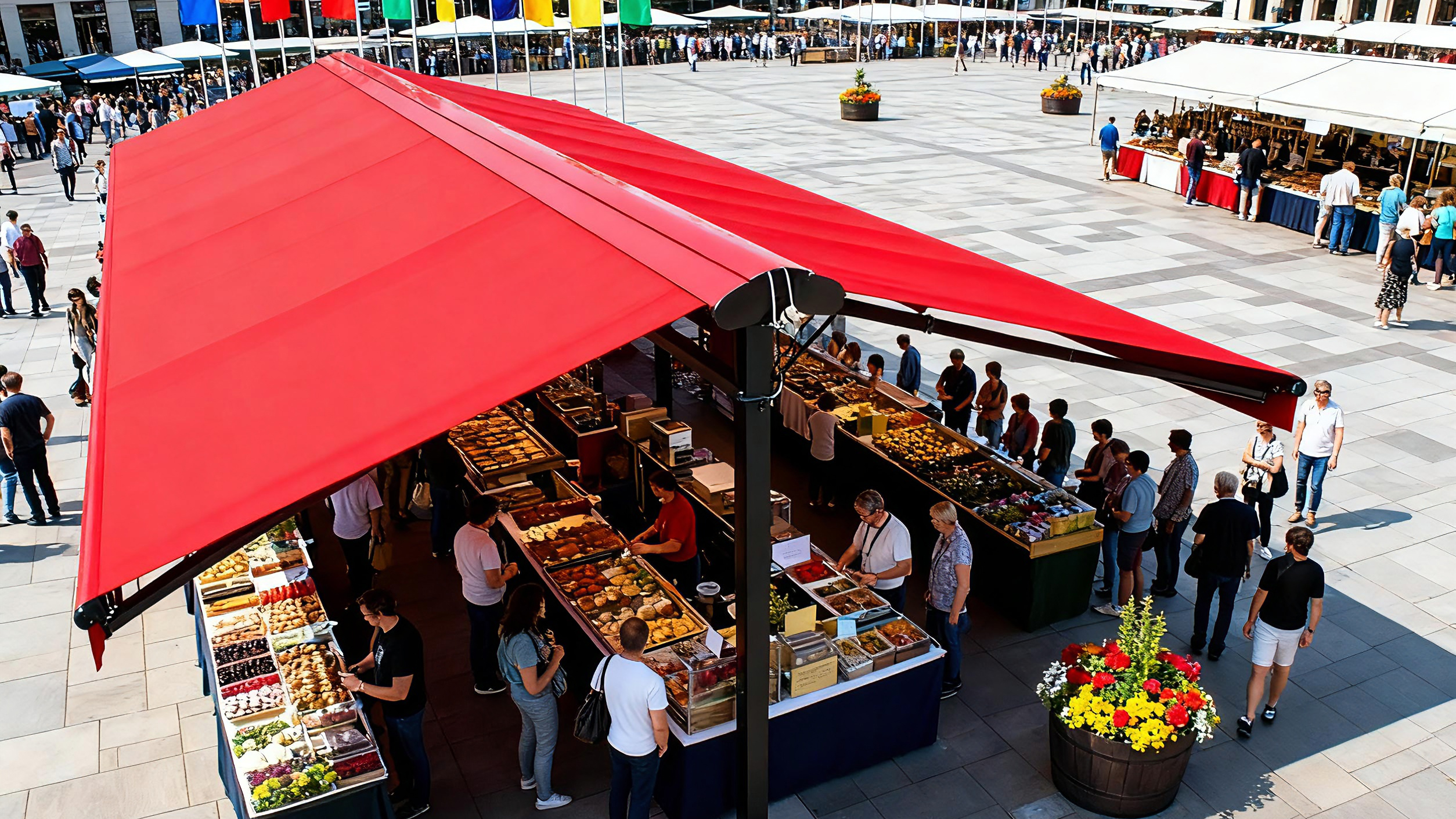 AT-3 Solar Awning — Atlas Building Technology architectural detail view 2