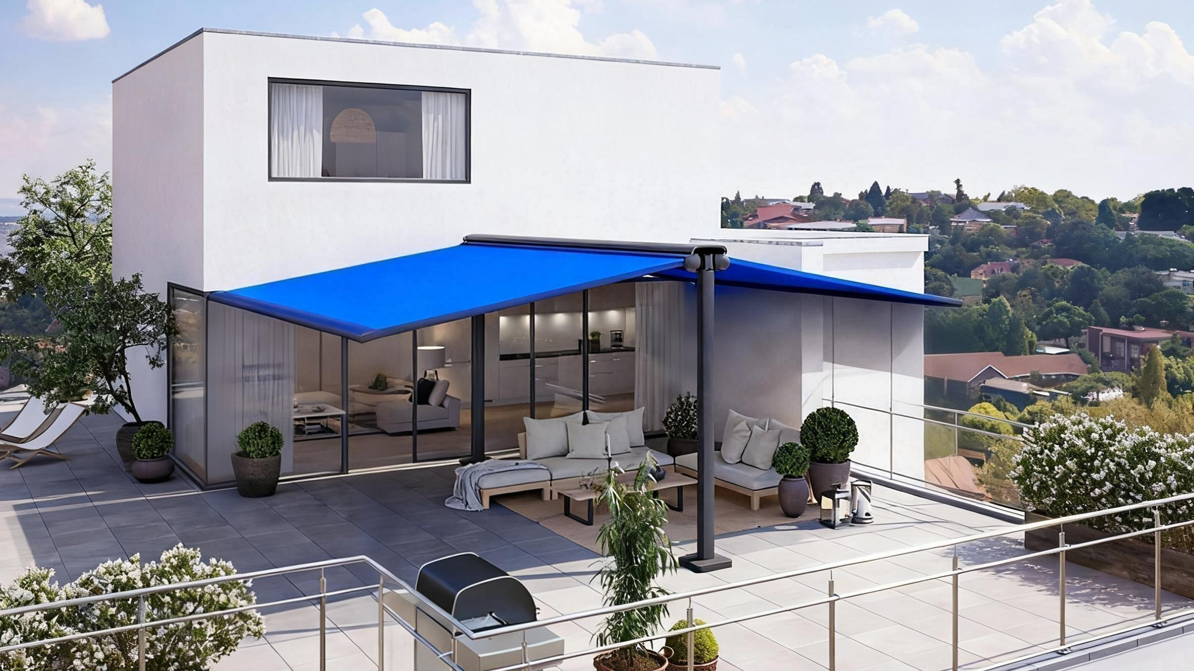 AT-3 Solar Awning — Atlas Building Technology architectural detail view 3