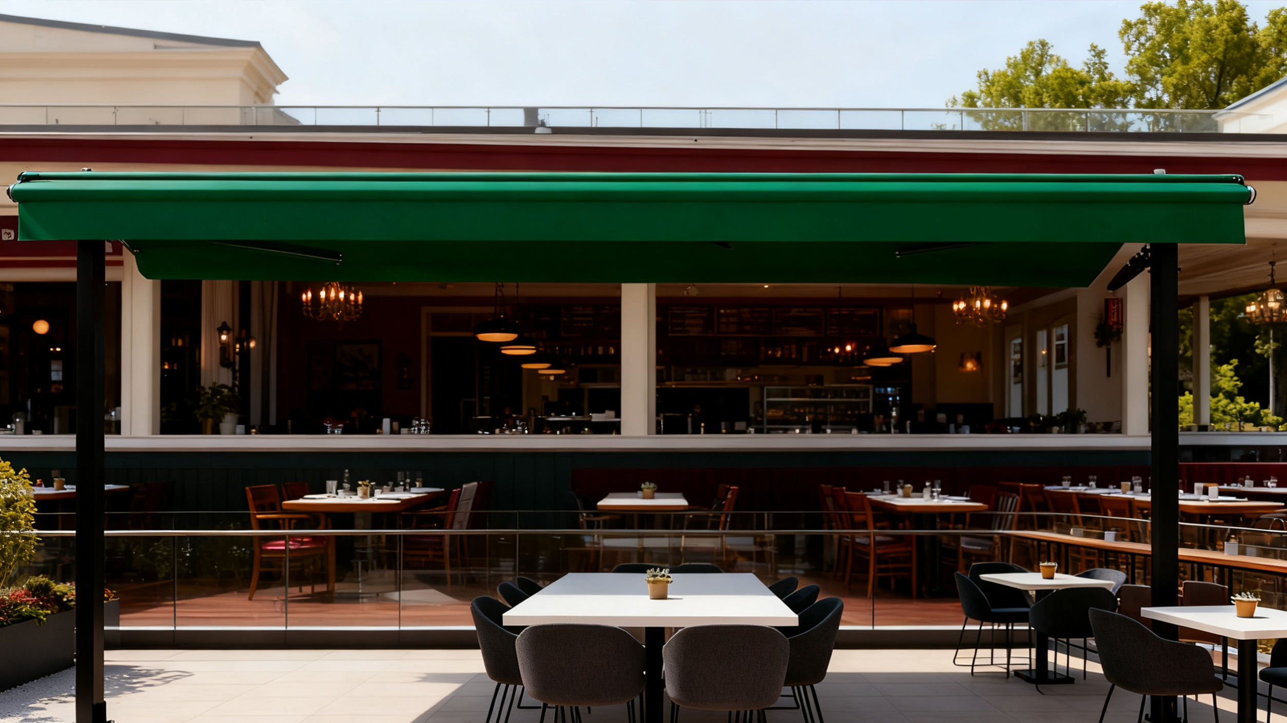 AT-3 Solar Awning — Atlas Building Technology architectural detail view 4