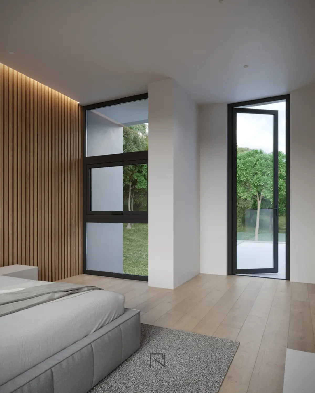 AT Fixed Aluminium Window — Atlas Building Technology architectural detail view 2